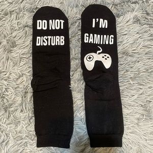 Do Not Disturb I’m Gaming Socks - Men’s Crew Socks